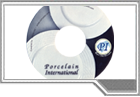 Porcelain CD Label Design